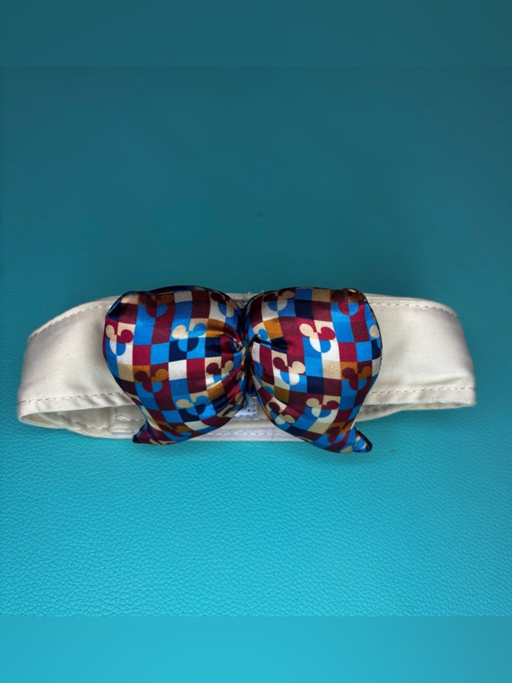 Disney‎ Tails "Retro Mickey Print  Adjustable Dog Collar